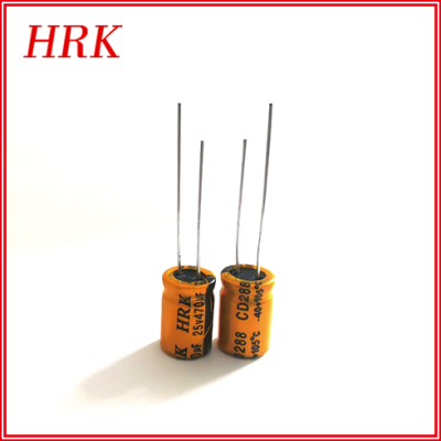 CD288系列 25v470uF 寿命：-40+105℃ 2000小时