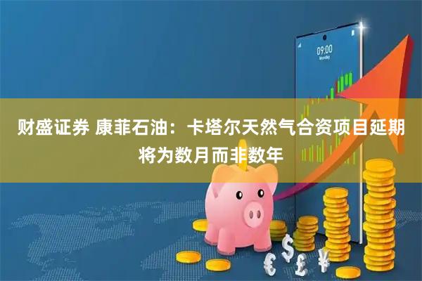 财盛证券 康菲石油：卡塔尔天然气合资项目延期将为数月而非数年